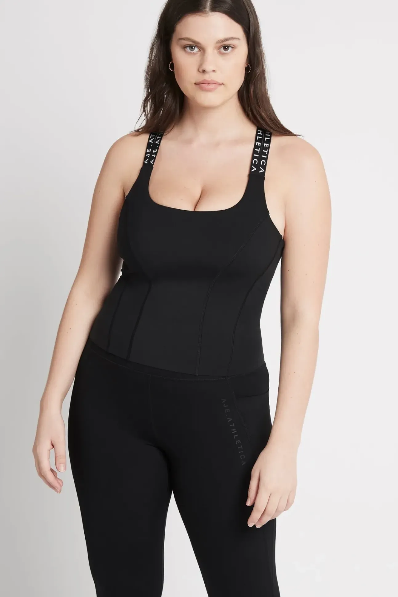 Cross Back Logotape Tank 123