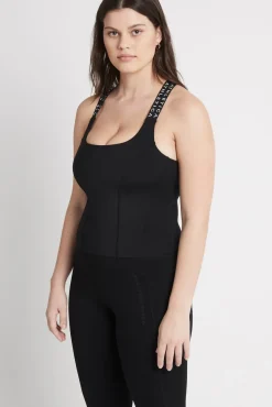 Cross Back Logotape Tank 123