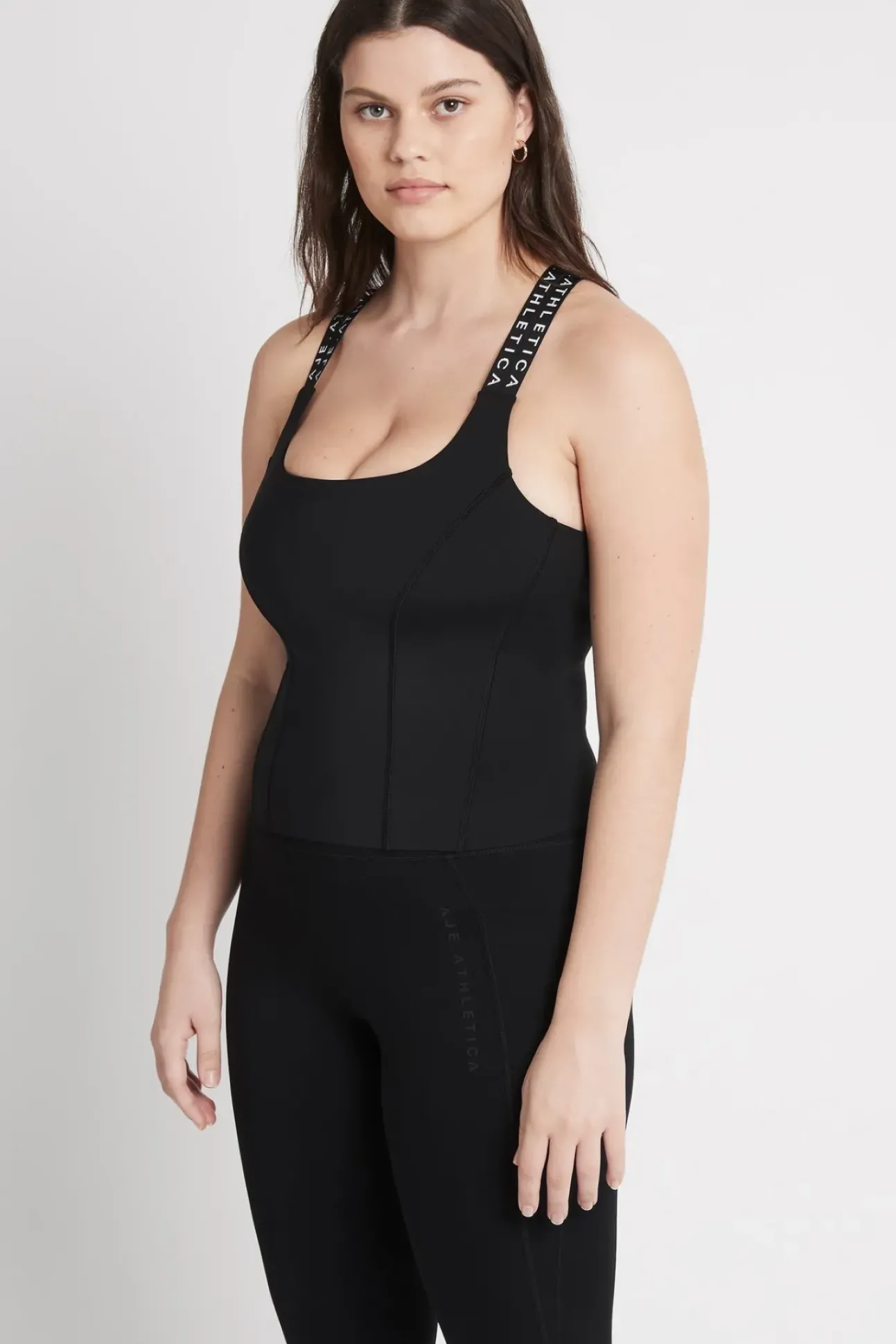 Cross Back Logotape Tank 123