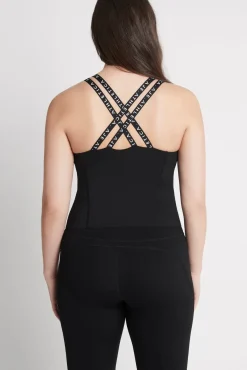 Cross Back Logotape Tank 123