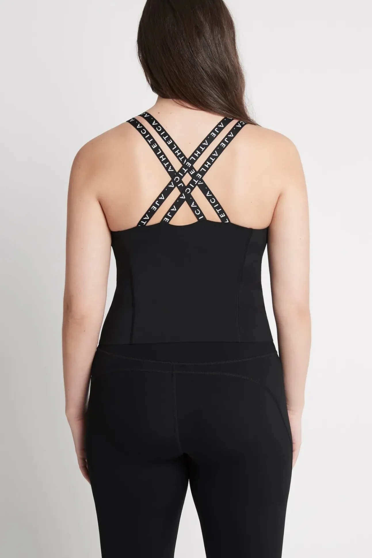 Cross Back Logotape Tank 123