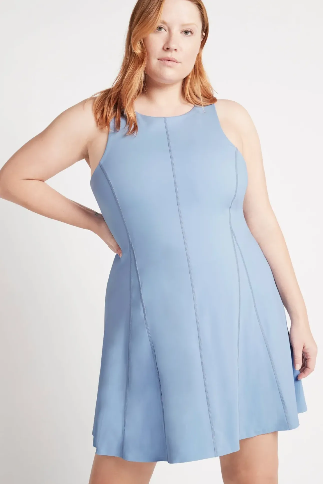 Cross Back Tennis Mini Dress 805