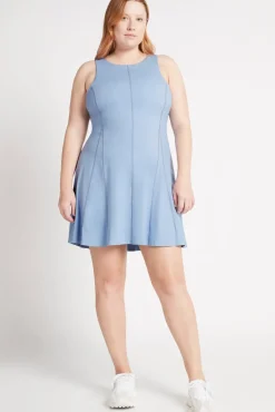 Cross Back Tennis Mini Dress 805