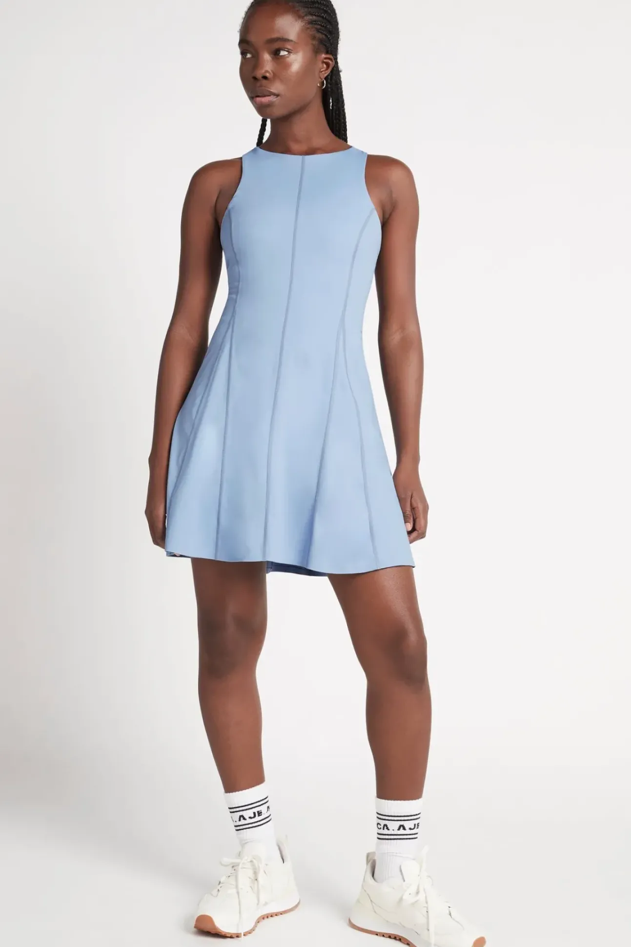 Cross Back Tennis Mini Dress 805