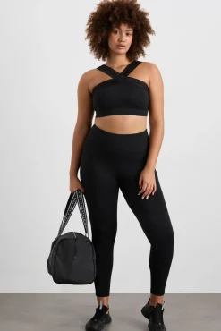 Cross Neck Sports Crop 384