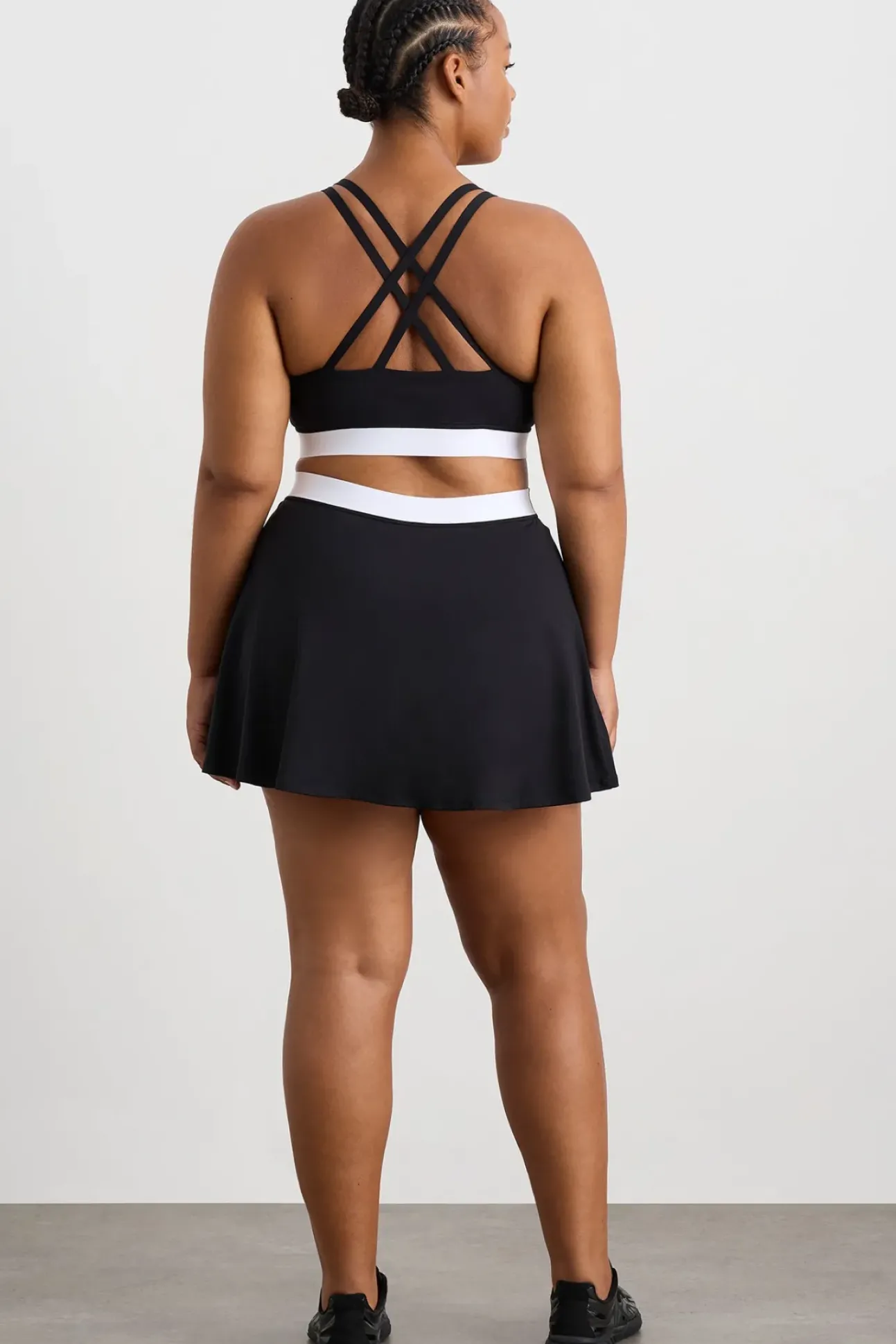 Cross Over Tennis Skirt 639