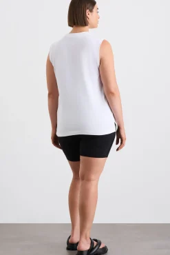 Cursive Logo Longline Tank 101