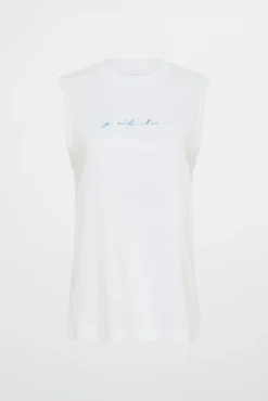Cursive Logo Tank 101