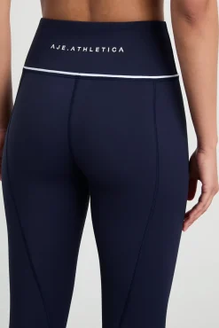 Curved Waist Full Length Legging 251