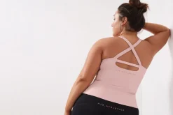 Cut Out Cross Back Tank Top 125