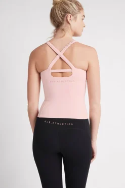 Cut Out Cross Back Tank Top 125