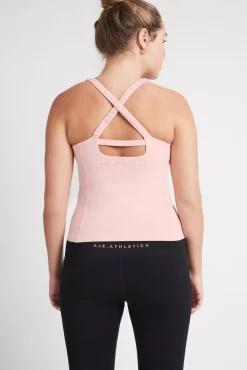 Cut Out Cross Back Tank Top 125