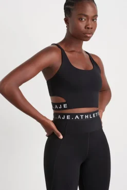 Cut Out Elastic Sports Bra 337