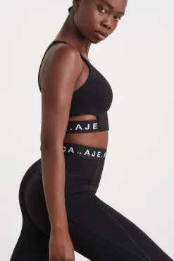 Cut Out Elastic Sports Bra 337