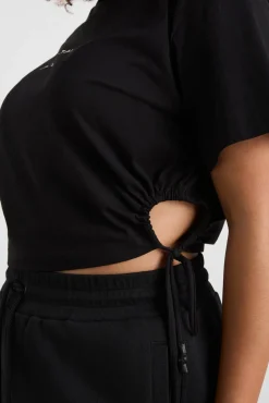 Drawcord Cut Out Crop 161