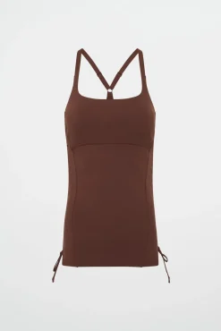 Drawcord Racerback Tank 128