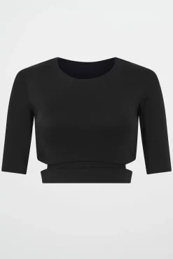 Elasticated Cut Out Tee 195