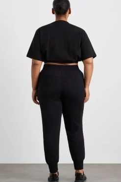 Elasticated Logo Crop Tee 105