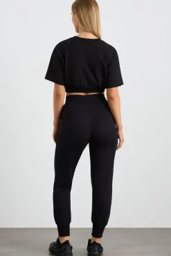 Elasticated Logo Crop Tee 105