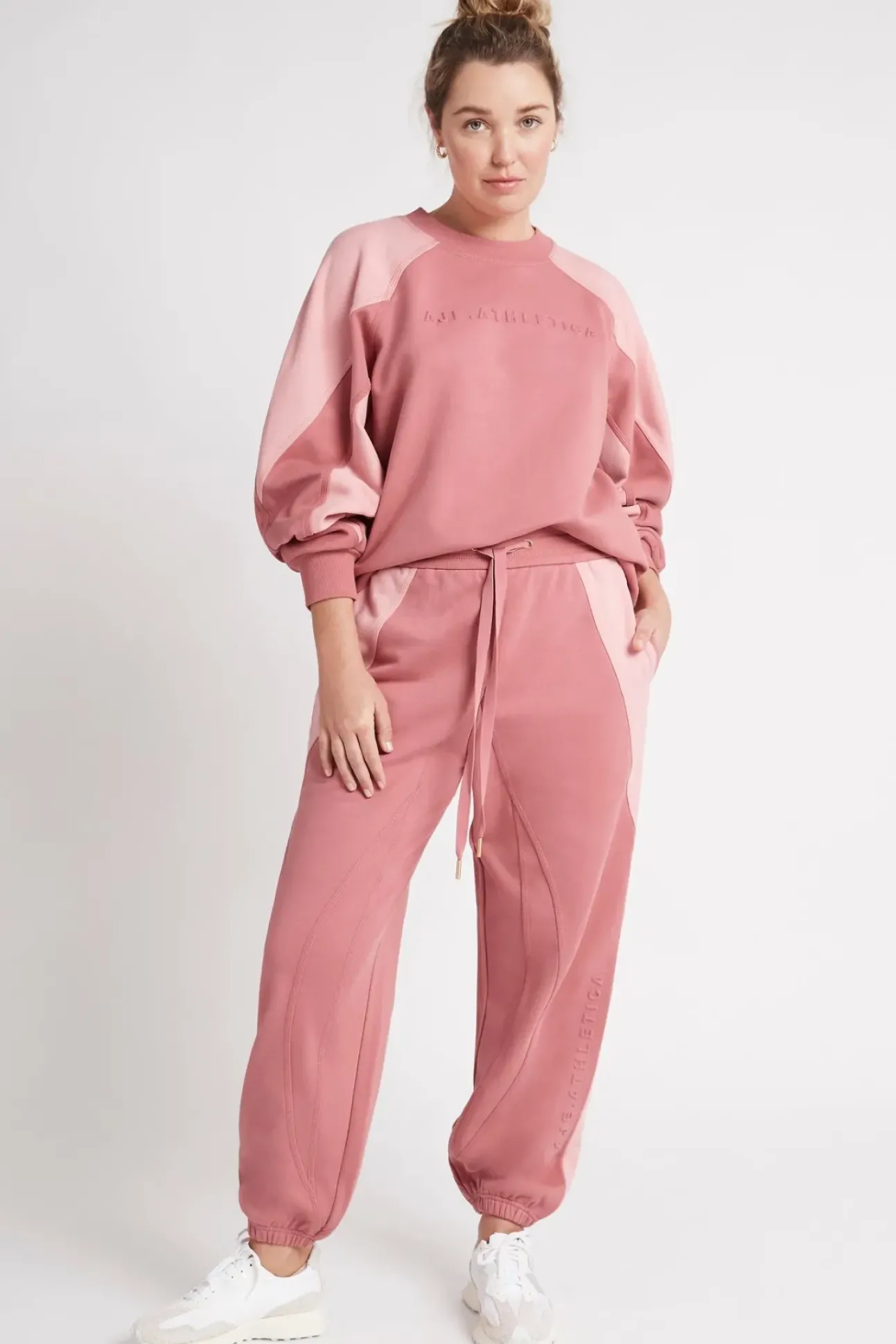 Embossed Signature Logo Crew Jumper 410