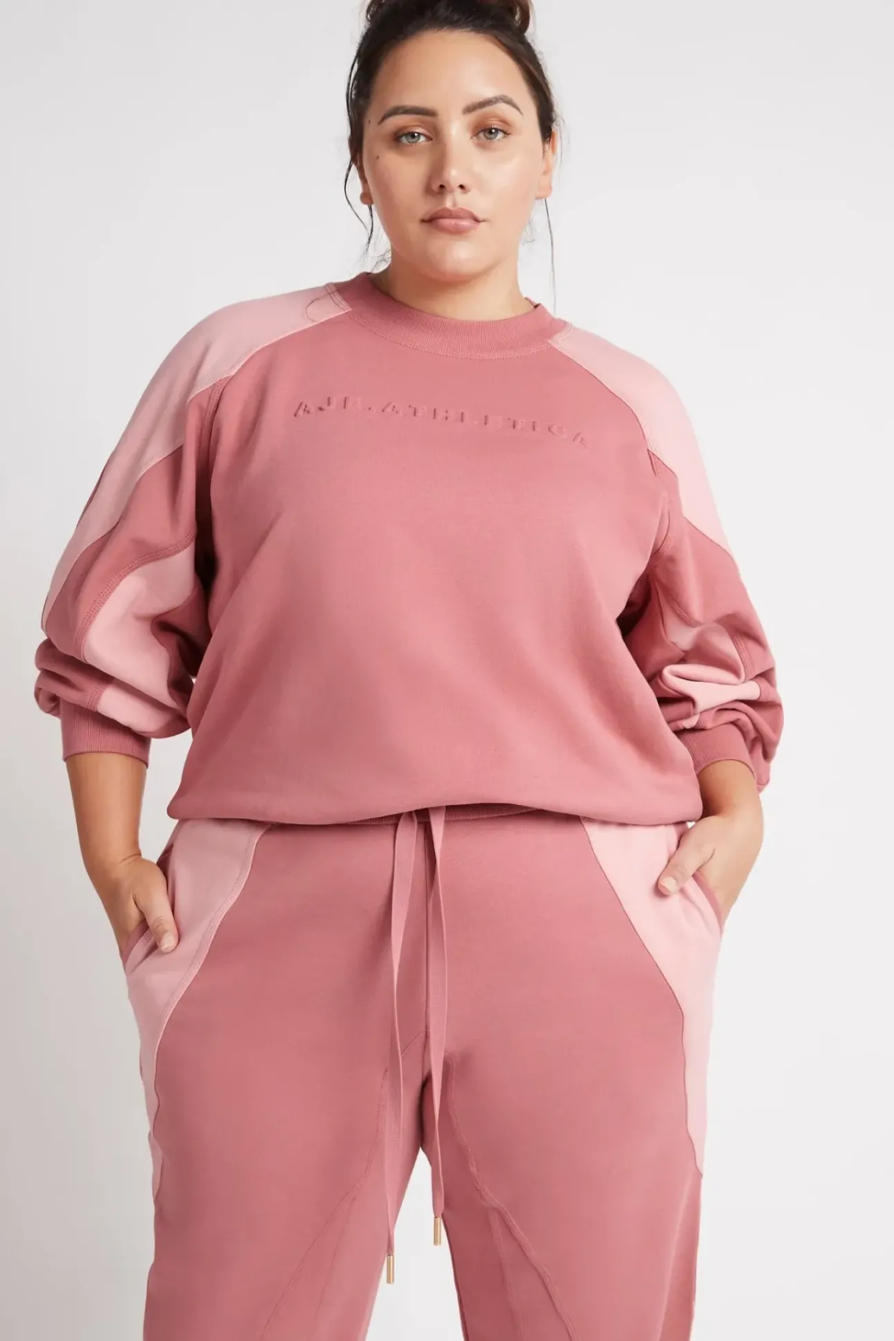 Embossed Signature Logo Crew Jumper 410