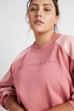 Embossed Signature Logo Crew Jumper 410