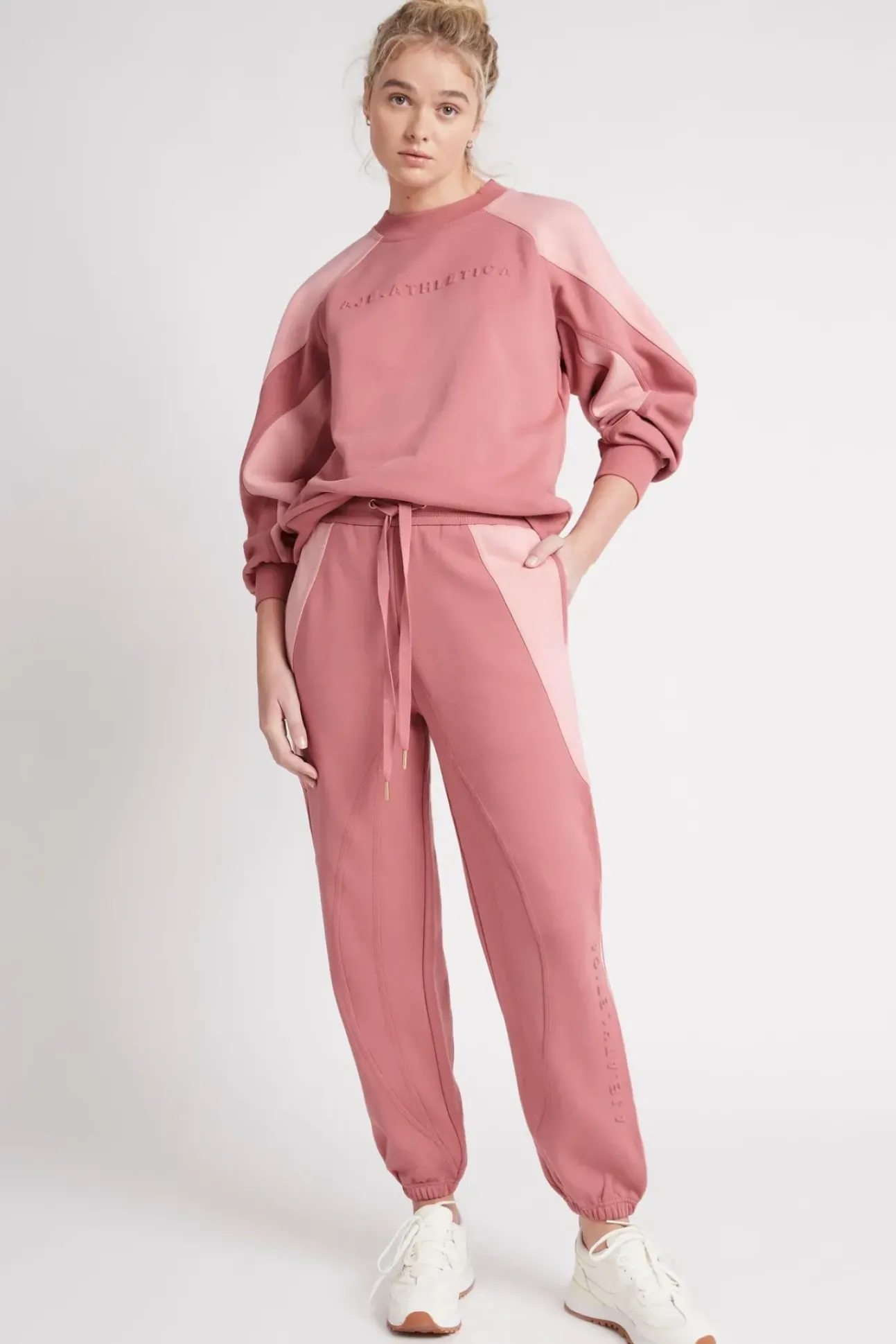 Embossed Signature Logo Crew Jumper 410