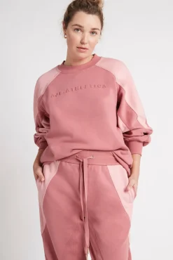 Embossed Signature Logo Crew Jumper 410