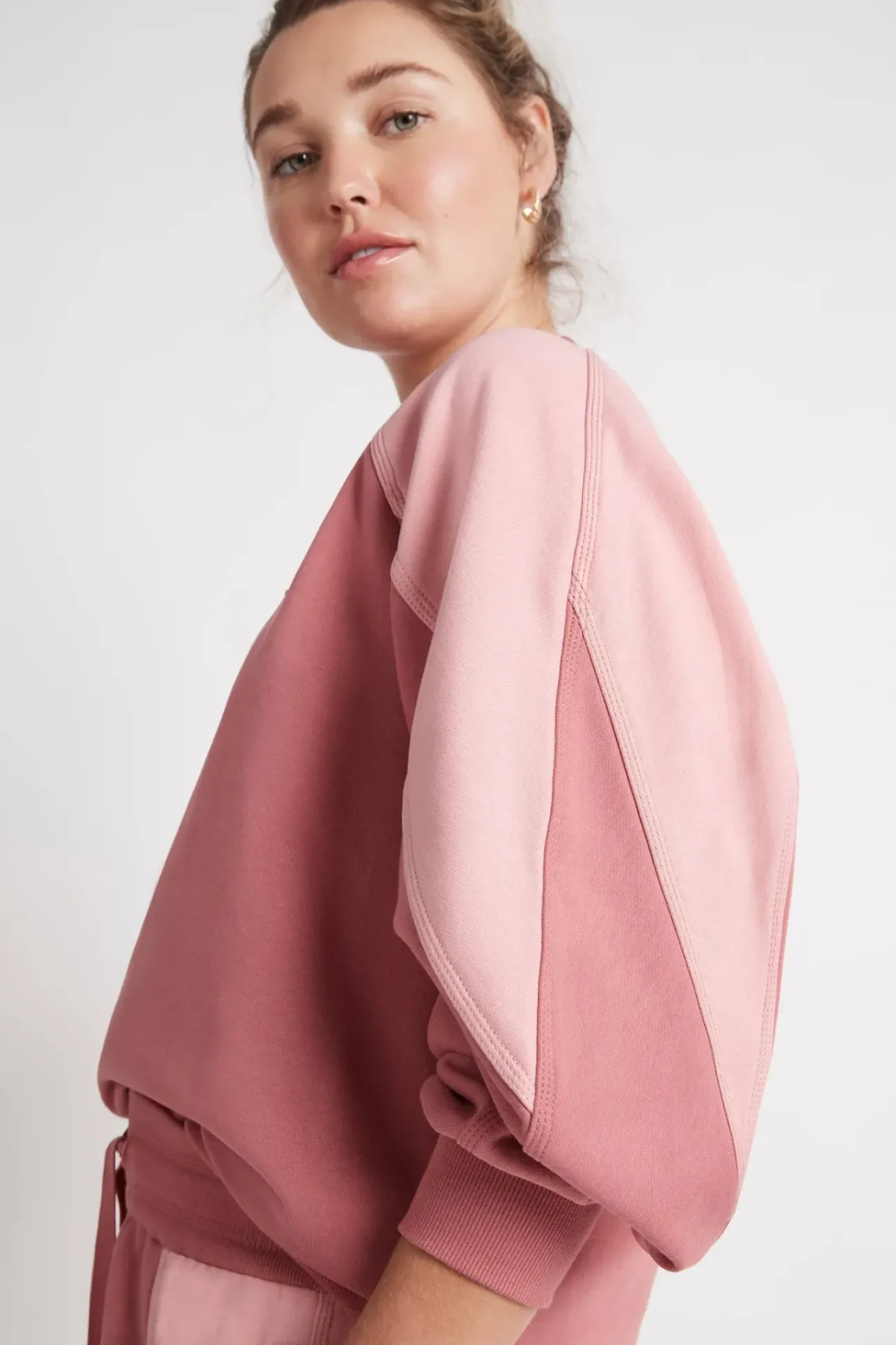 Embossed Signature Logo Crew Jumper 410