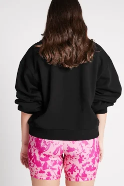 Embossed Signature Logo Crew Jumper 414