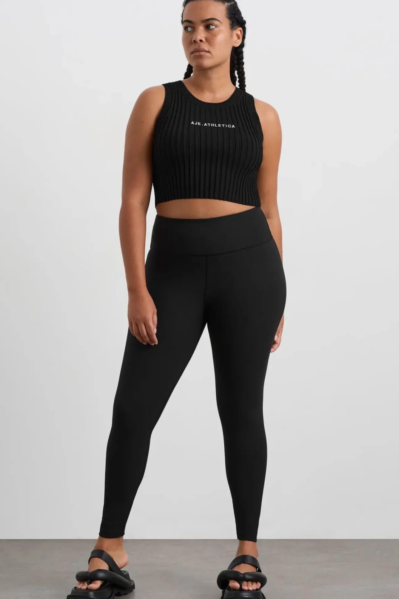 Full Length Ribbed Legging 203