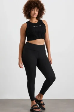 Full Length Ribbed Legging 203