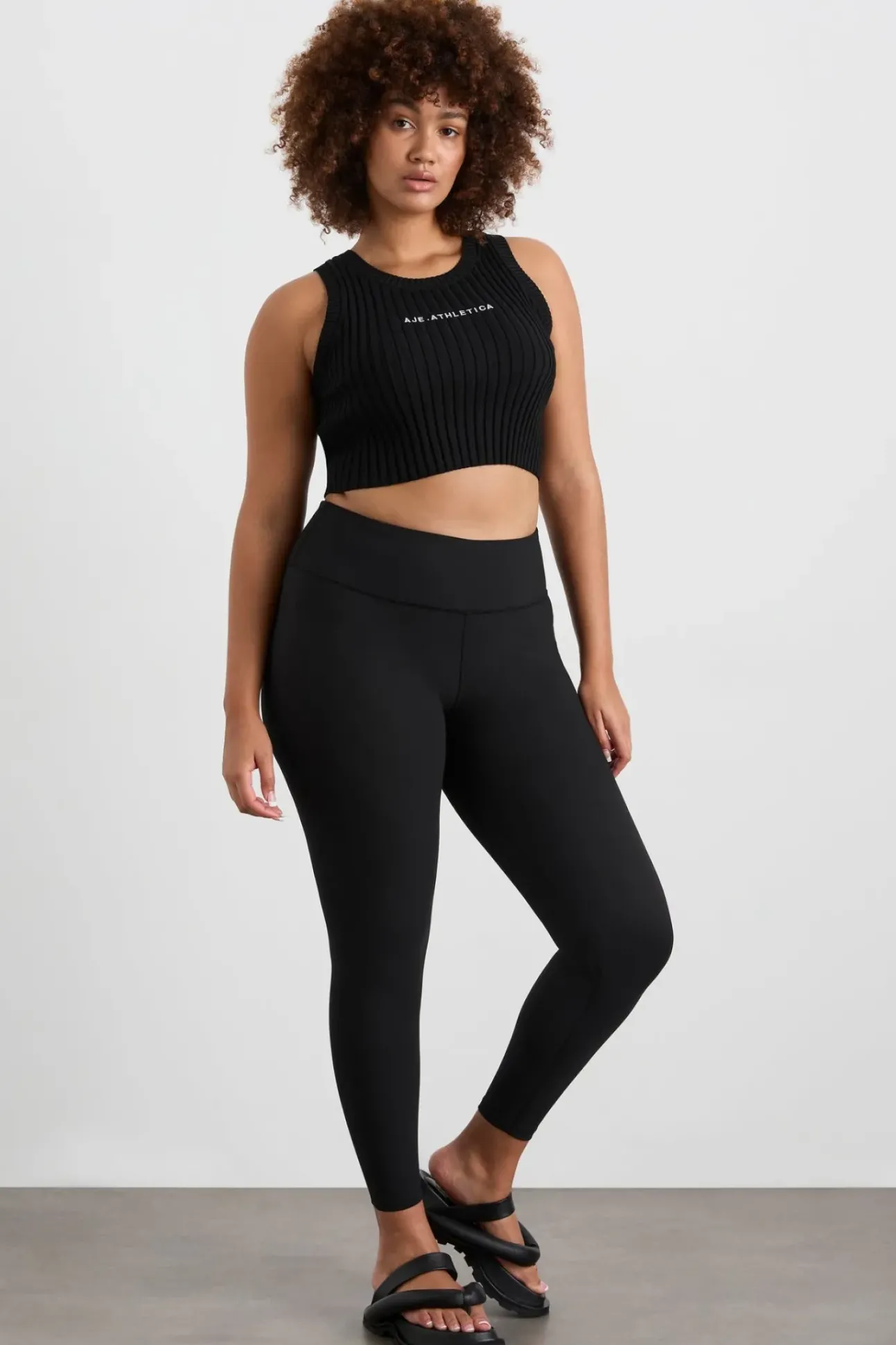 Full Length Ribbed Legging 203