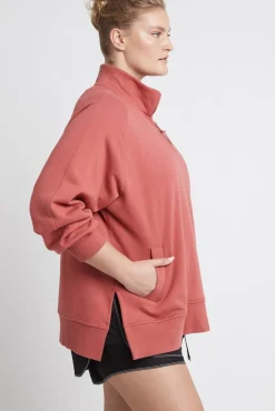 Funnel Neck Fleece Jumper 004