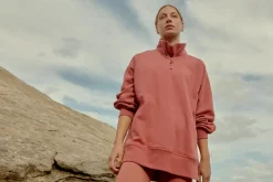 Funnel Neck Fleece Jumper 004