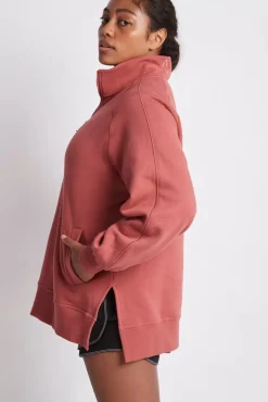 Funnel Neck Fleece Jumper 004