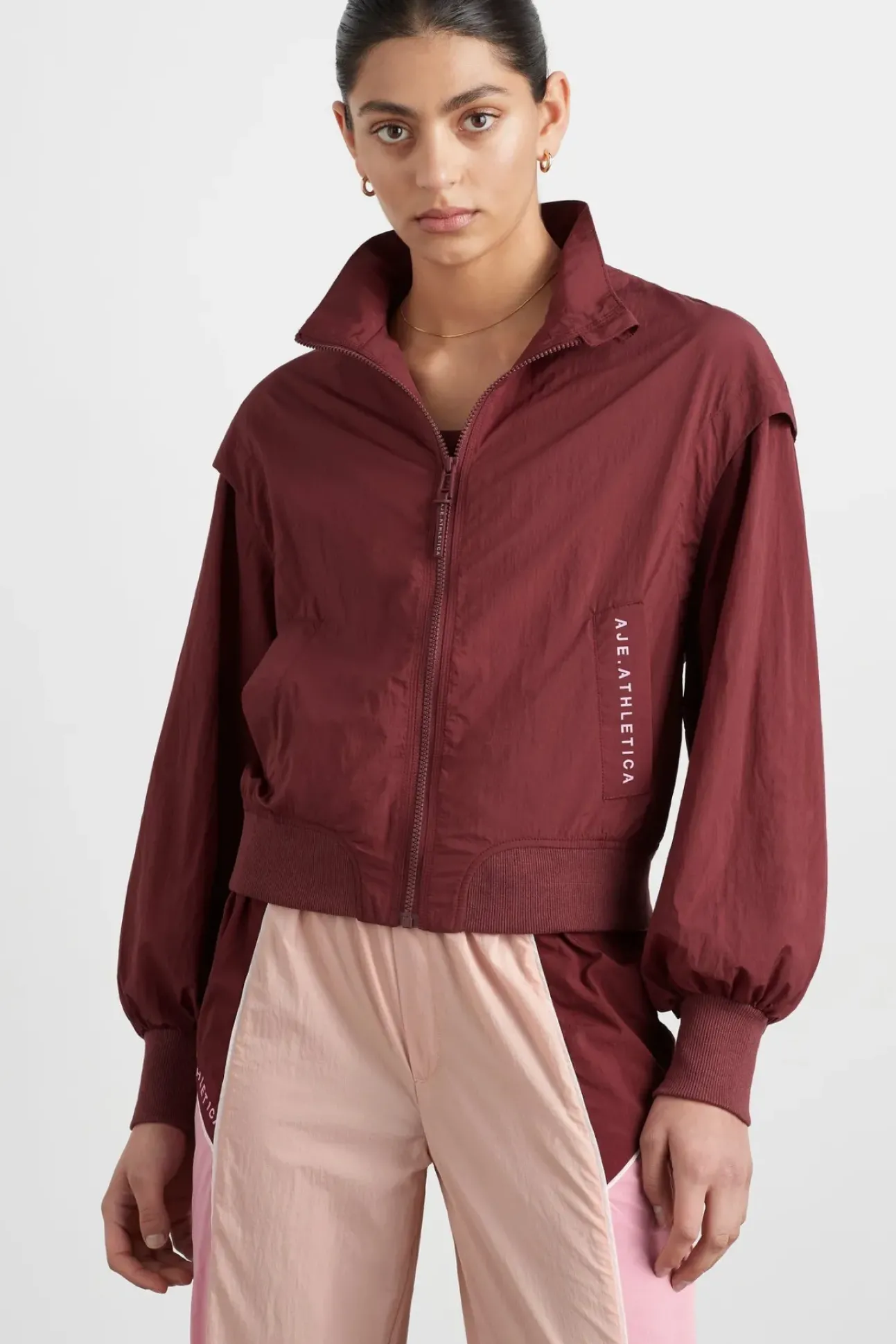 Gathered Cut Out Jacket 737