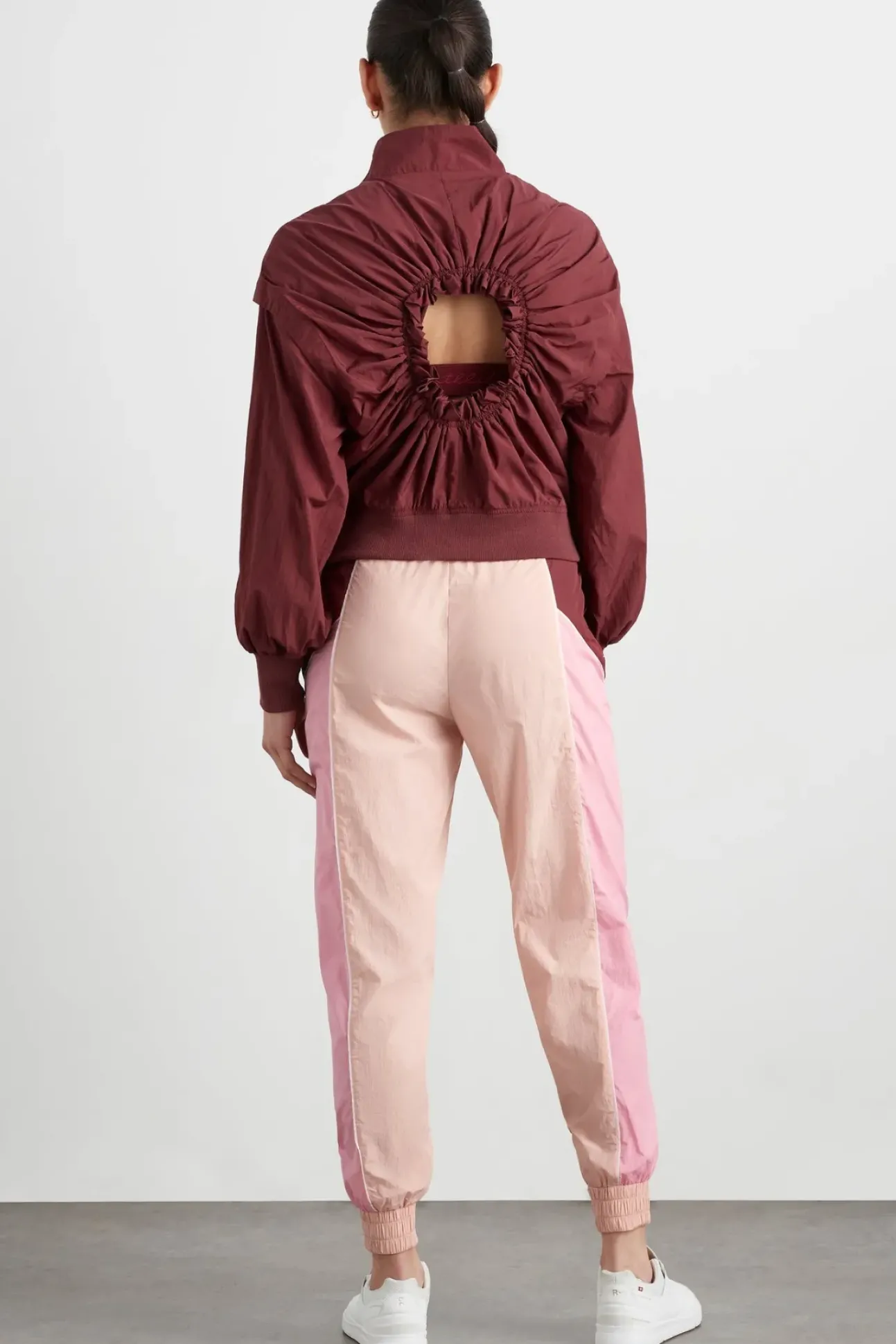 Gathered Cut Out Jacket 737