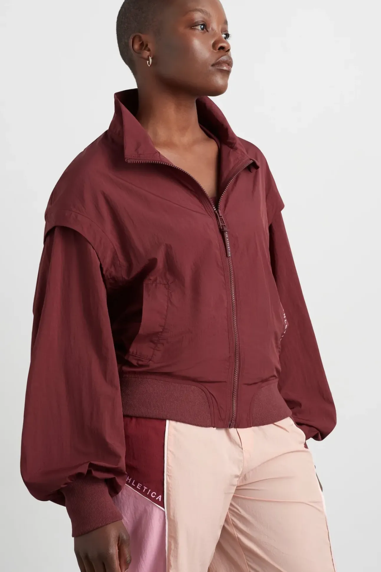 Gathered Cut Out Jacket 737