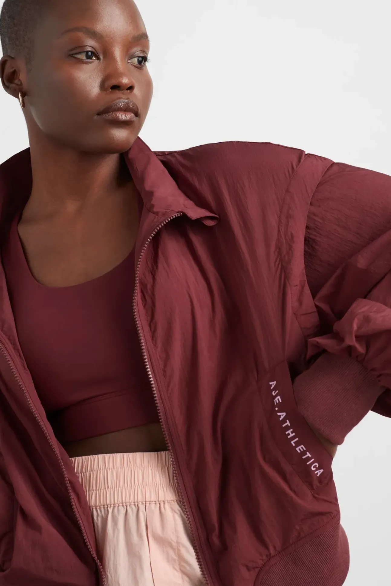 Gathered Cut Out Jacket 737