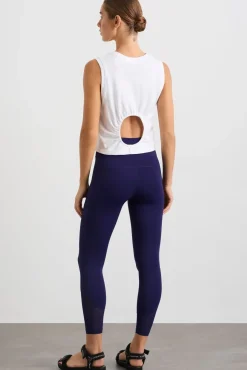 Gathered Keyhole Crop Tank 145