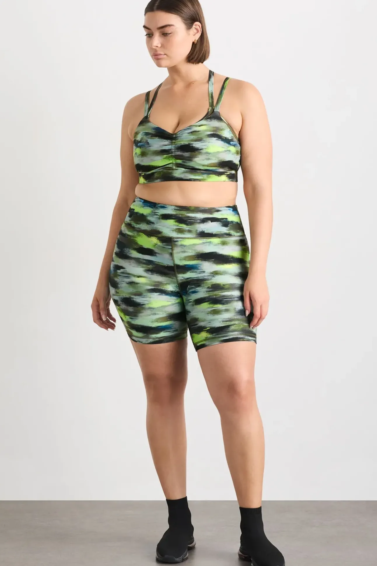 High Rise Bike Shorts 607