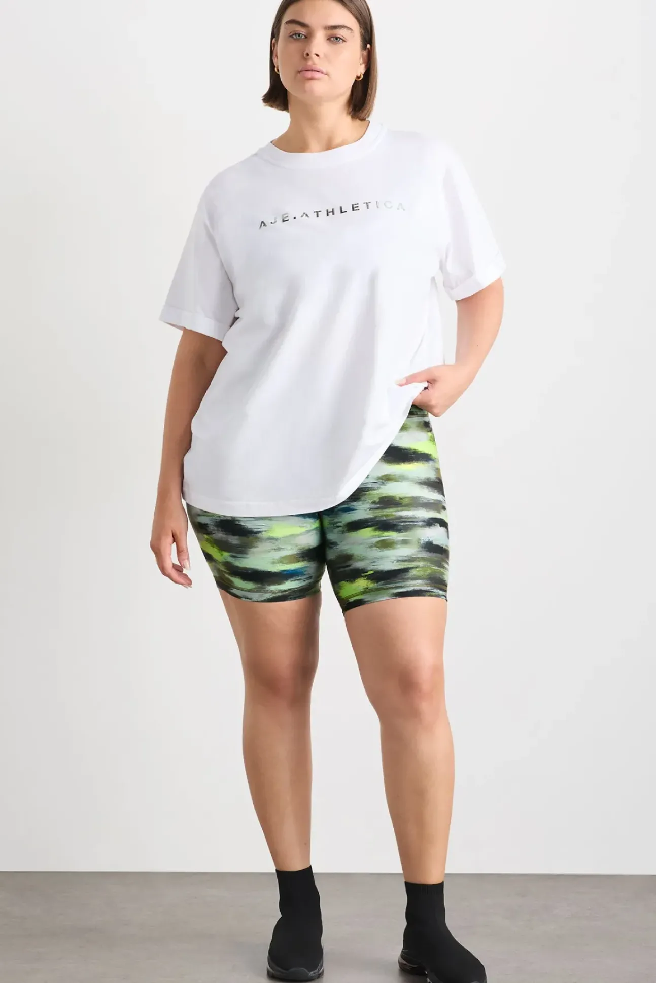 High Rise Bike Shorts 607