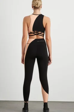 High Rise Colour Block 7/8 Legging 226