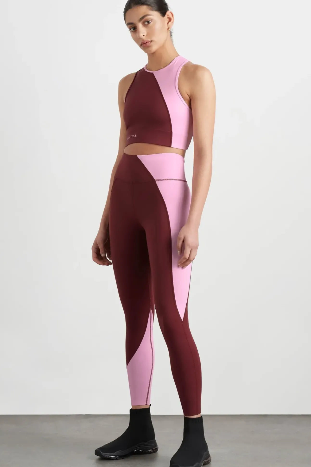 High Rise Colour Block 7/8 Legging 226