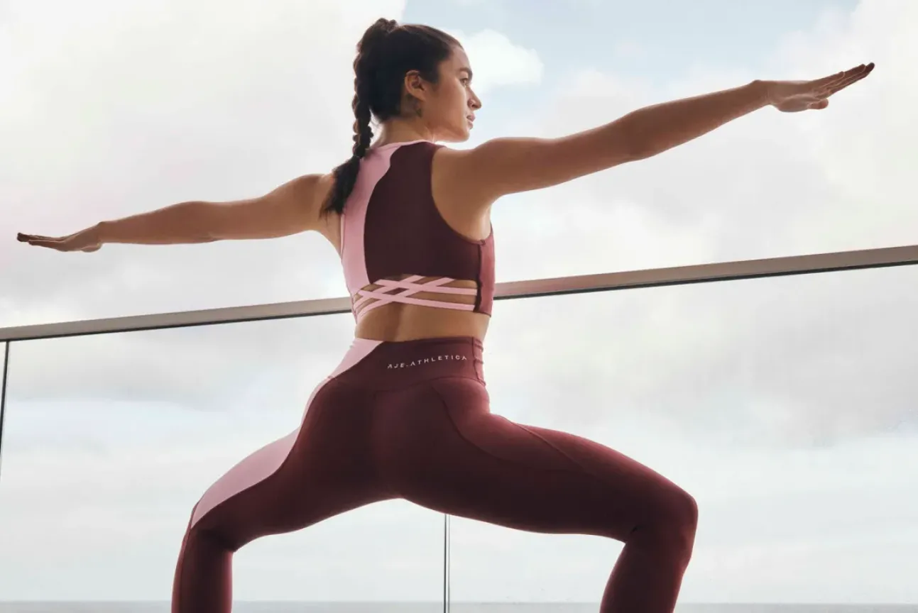 High Rise Colour Block 7/8 Legging 226