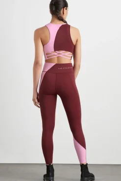High Rise Colour Block 7/8 Legging 226