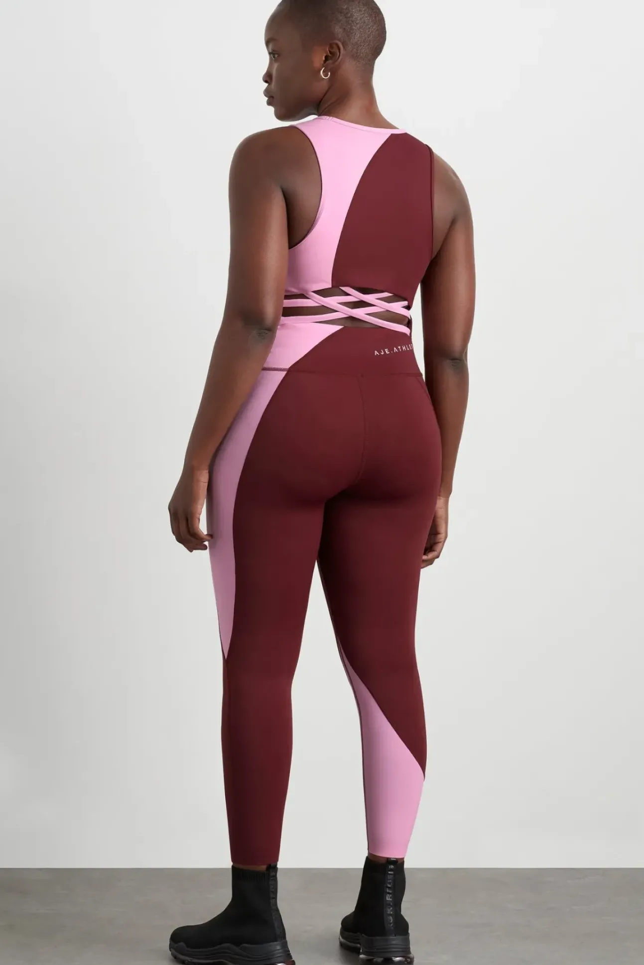 High Rise Colour Block 7/8 Legging 226