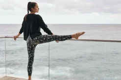 High Rise Contrast 7/8 Legging 210