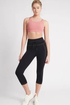 High Rise Contrast 3/4 Leggings 207